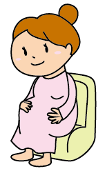 妊婦さんイラスト